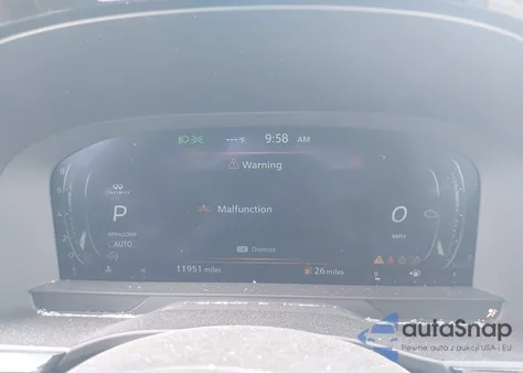 2025 Infiniti Qx60 Luxe Awd from USA, damaged, VIN 5N1AL1FS9SC349634